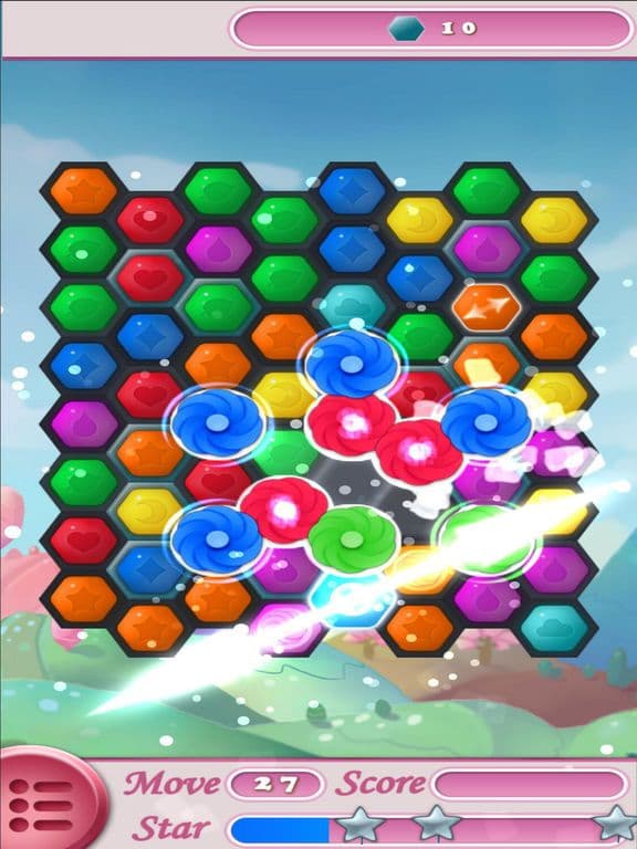Hexa Mania 2017 - Flower Puzzle Game screenshot 3