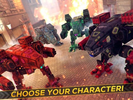 Steel Robots 2 . War Robot Fighting Game vs Tanks screenshot 4