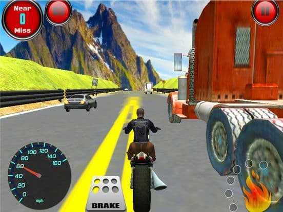 Motorbike Highway Racing 3D screenshot 5