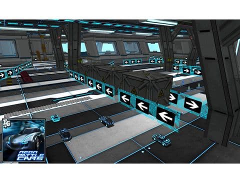 Neon Battle Cars Racing screenshot 3