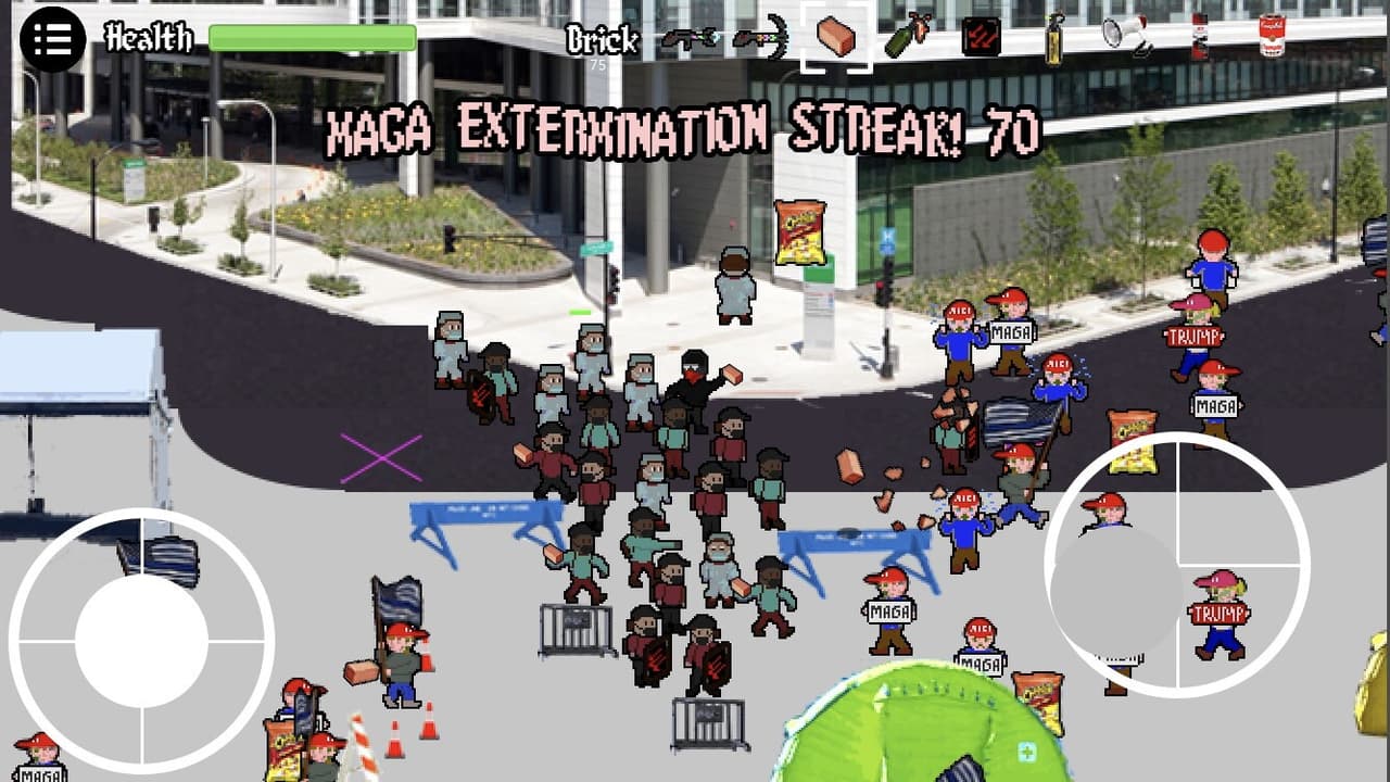 Smash MAGA! Trump Zombie Apocalypse screenshot 2