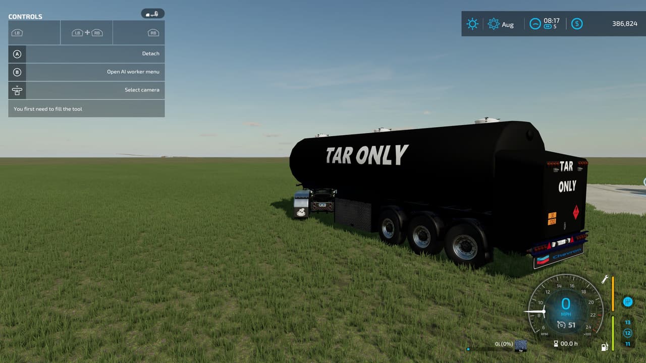 FS 22 Crude Oil Transport Trailer