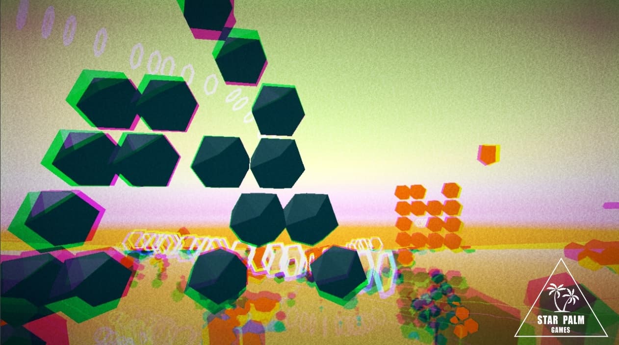 SONIC CYAN HEXAGON
