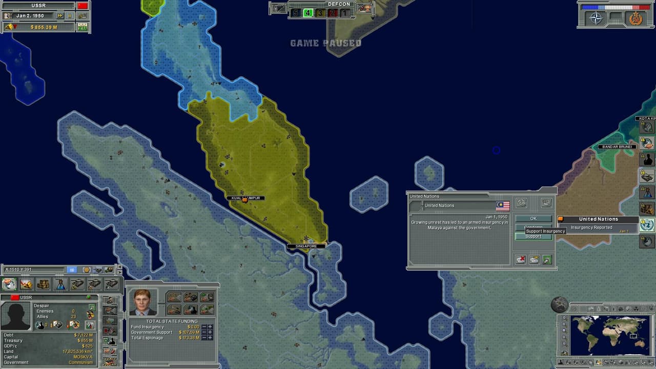 Supreme Ruler: Cold War screenshot 5