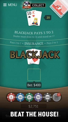 Royal Blackjack Casino: 21 Card Game screenshot 4