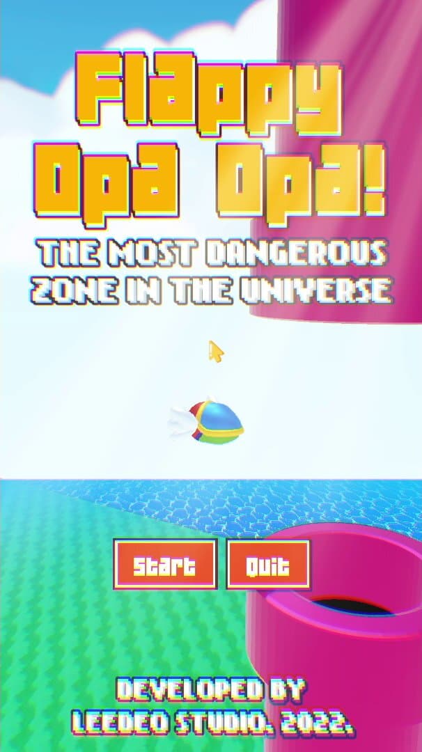 Leedeo Flappy Opa Opa! screenshot 2