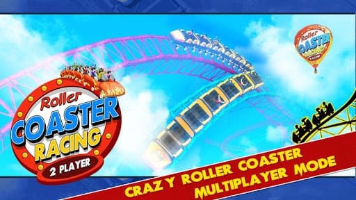 Roller Coaster Racing 3D 2 player screenshot 4