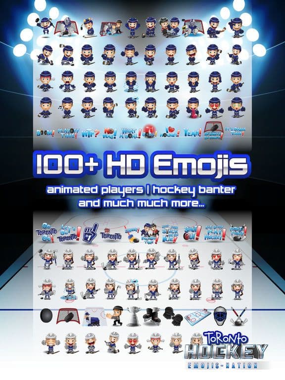 Toronto Hockey Emojis screenshot 2