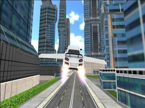 Fly-ing Sports Car Sim-ulator 3D screenshot 4