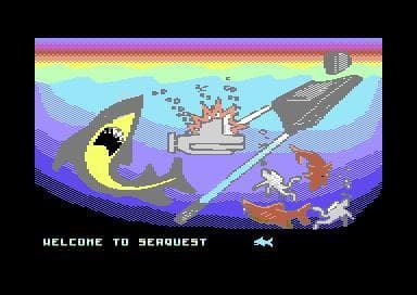 Seaquest (Commodore 64 / 128) screenshot 2