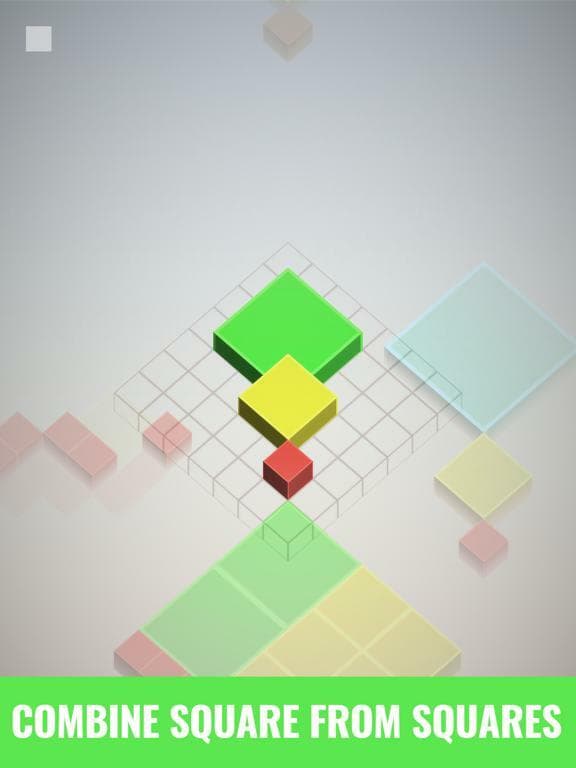 Isometric Squares - puzzle ² screenshot 2