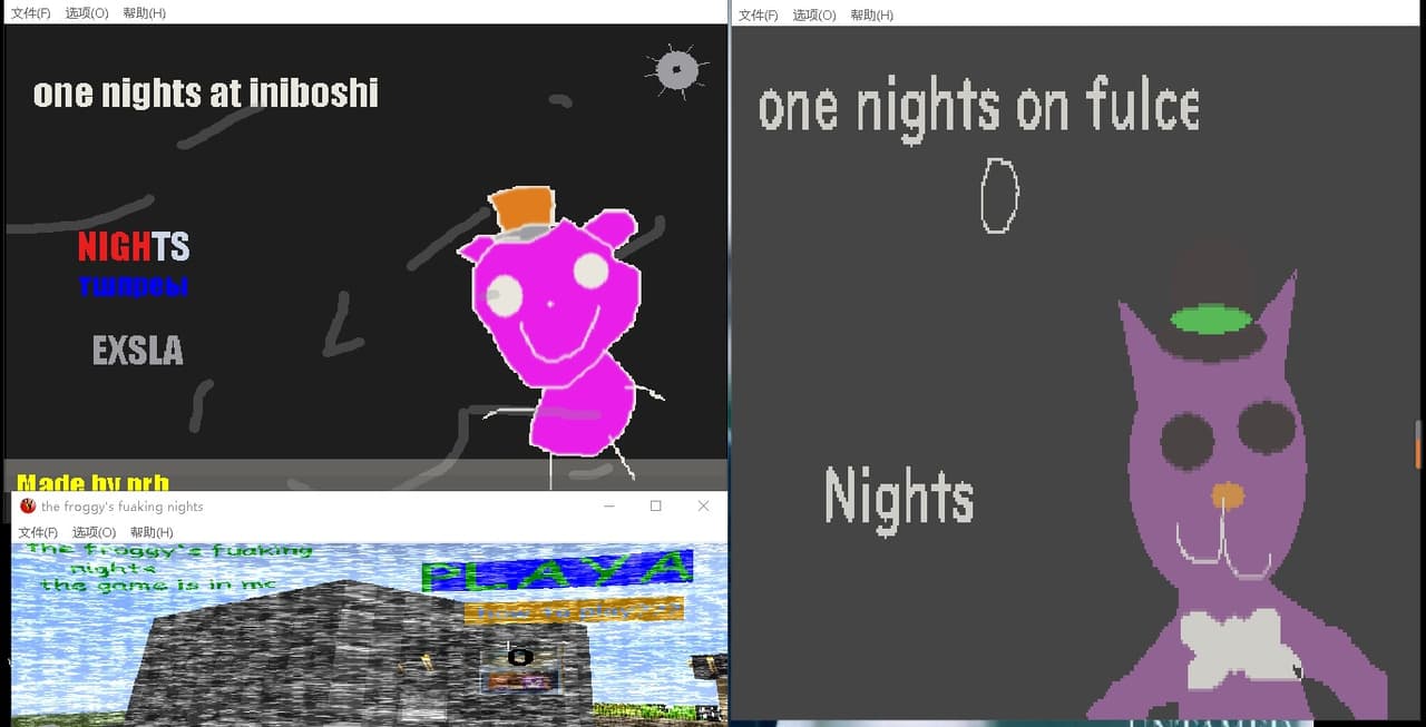 The froggys fuaking nights!