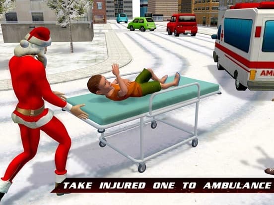 Christmas Gift Santa Rescue