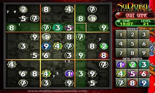 Sudoku Dragon Gems FREE screenshot 5