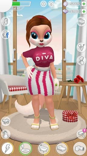 Kimmy Superstar: Talking Fashion Cat screenshot 2