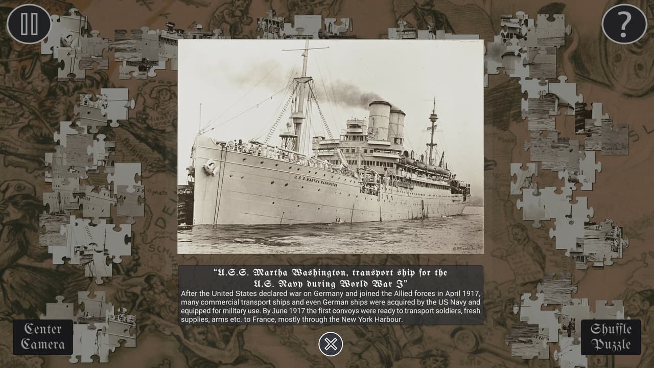 Historical Jigsaw Puzzle: World War I screenshot 2