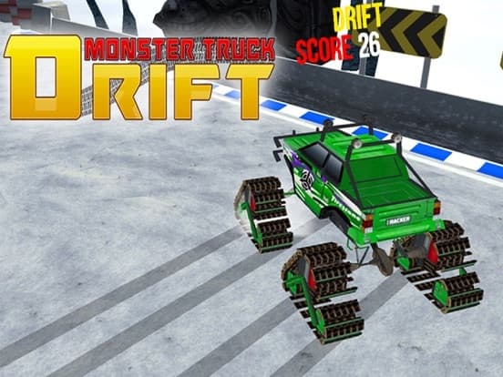 Monster Truck Drift - 3D Stunt screenshot 4