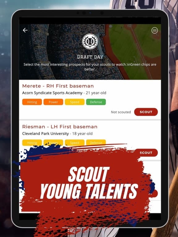 Astonishing Baseball Manager screenshot 6