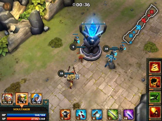 Legendary Heroes - offline MOBA screenshot 4
