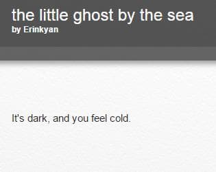 the little ghost by the sea