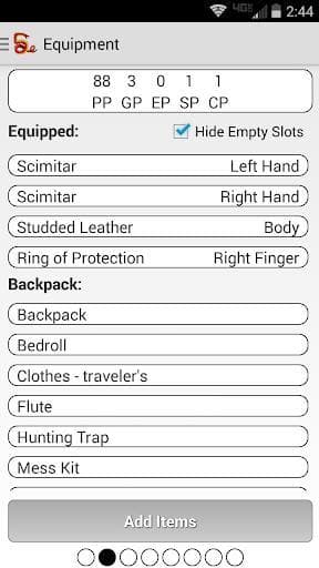 Squire - Character Manager Pro screenshot 4