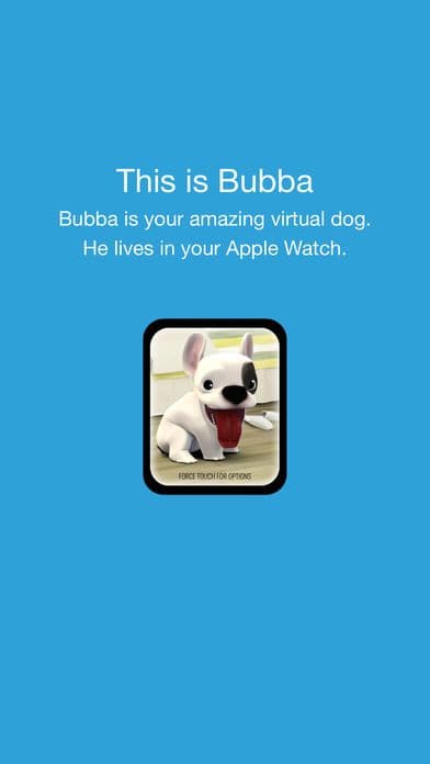 Bubba the Dog - Virtual pet for Apple Watch + iPhone screenshot 2