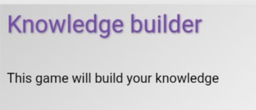 Knowledge builder d screenshot 2
