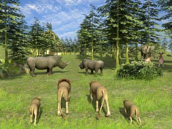 Forest Wild Life Simulator 3D screenshot 4