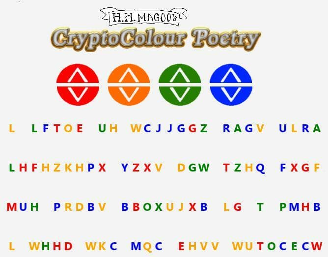 CryptoColour Poetry