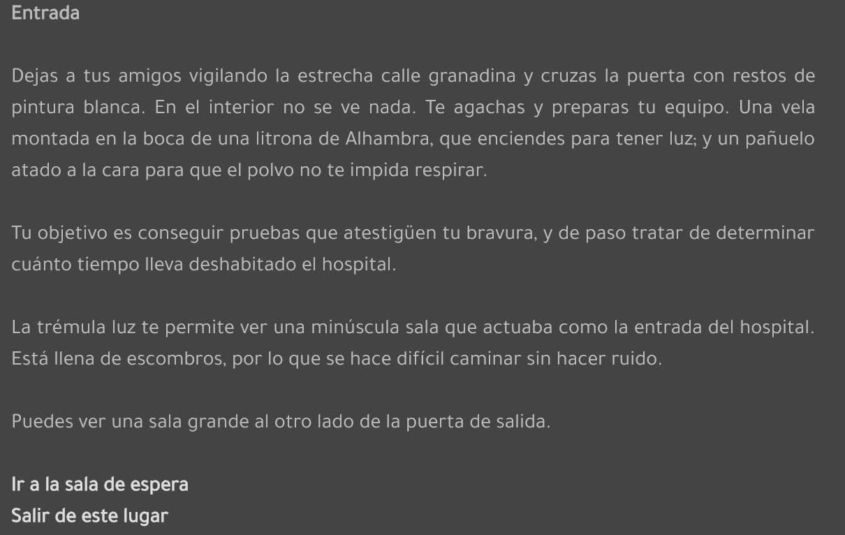 El hospital abandonado screenshot 2