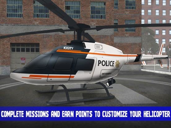 City Police Helicopter Flight Simulator screenshot 4
