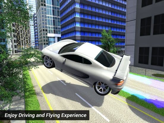 SkyCar: Self-Flying Futuristic Flying Jet Car screenshot 5