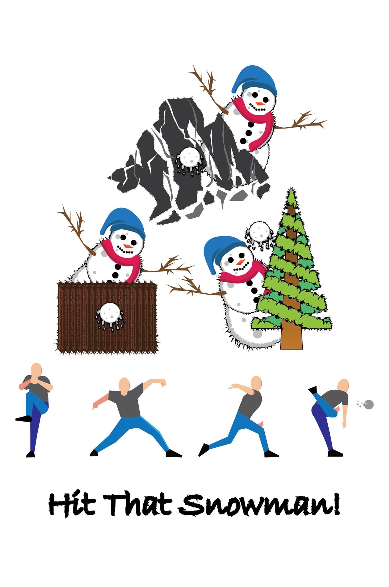 Hit That Snowman! screenshot 2