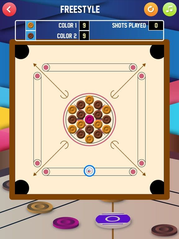 M-Carrom Lite screenshot 2