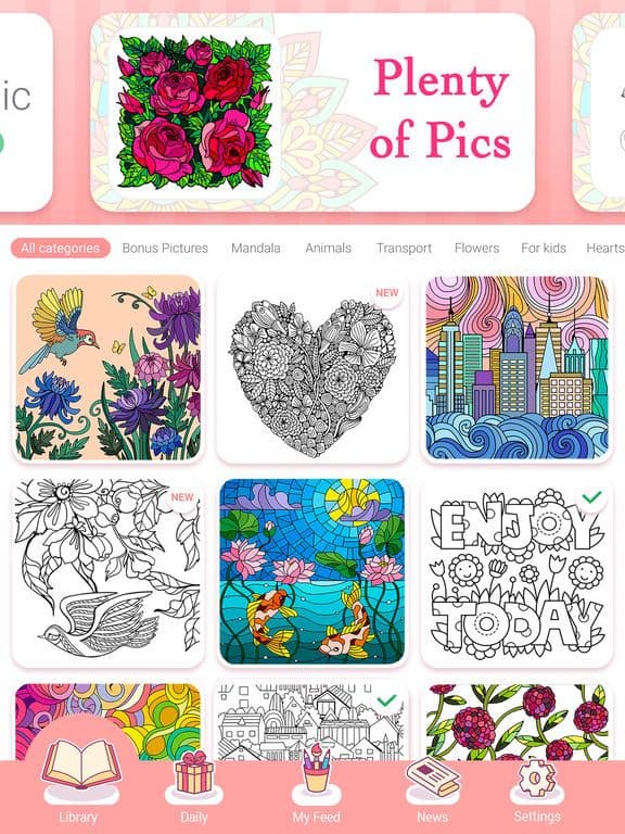 Color by Number #Coloring Book screenshot 3