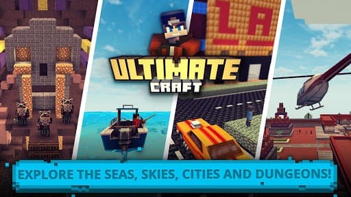 Ultimate Craft: Exploration of Blocky World screenshot 3