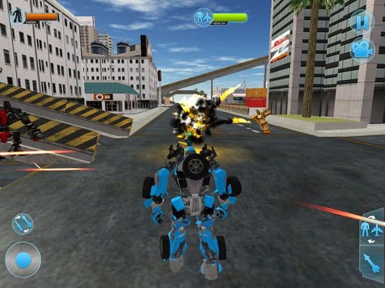 Robot Airplane Transformer screenshot 3