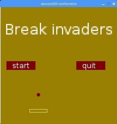 Break Invaders (desnot4000) screenshot 2