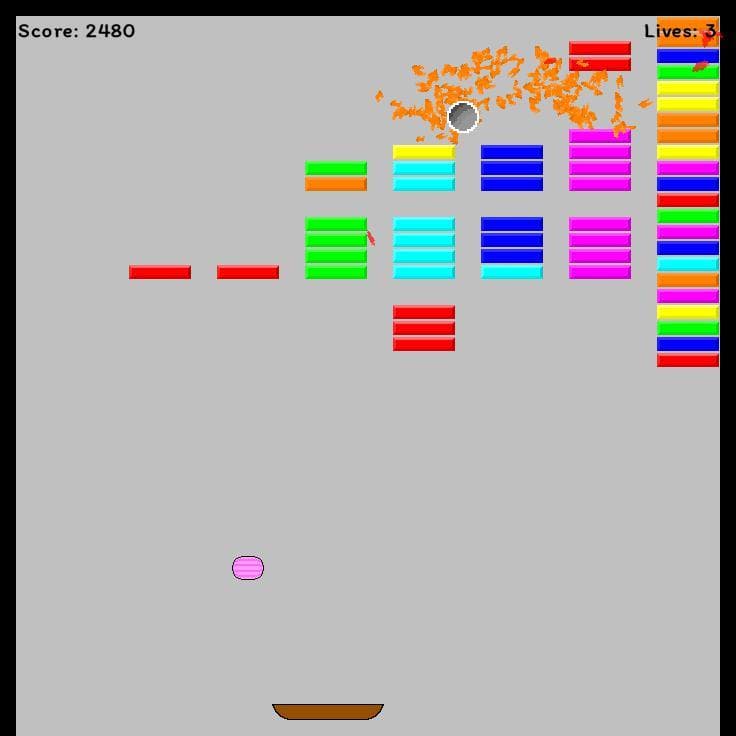 Breakout (itch) (TheCyberTronn) screenshot 3