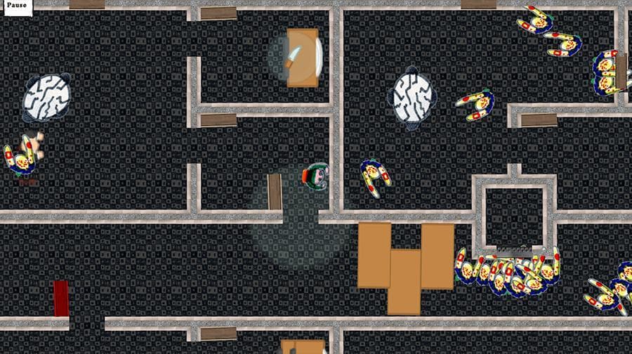 Locked with Zombies screenshot 2