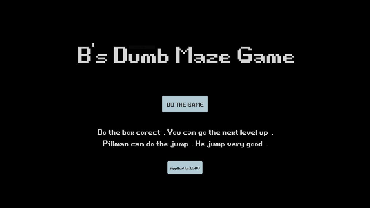 Bs Dumb Maze Game screenshot 2