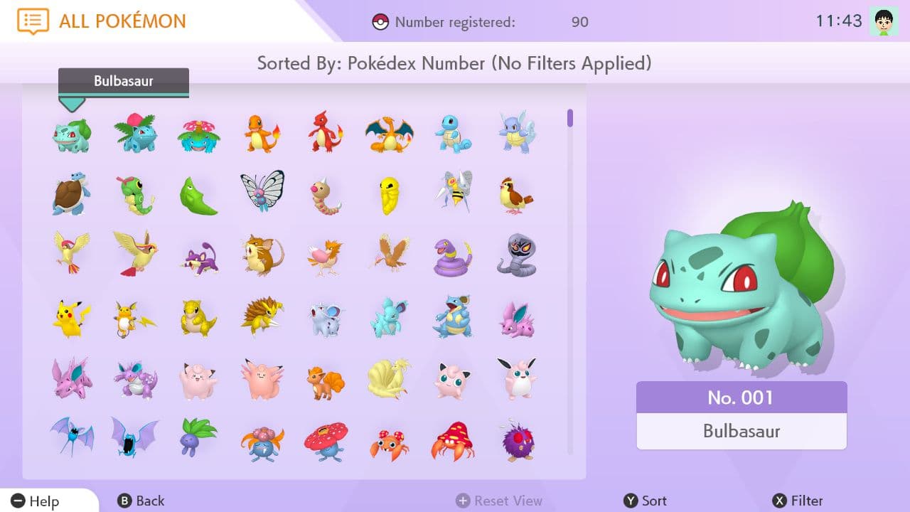 Pokémon HOME screenshot 2