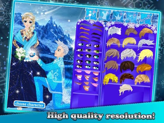 Princess Salon-Wedding dressup2 screenshot 2