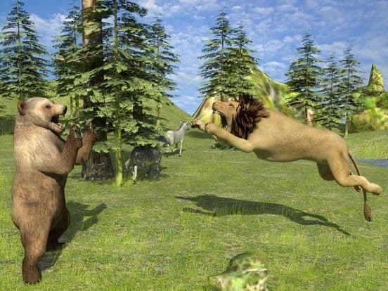 Forest Wild Life Simulator 3D screenshot 3