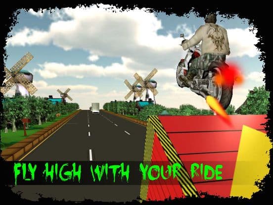 VR Bike Rider Attack Stunt Race screenshot 2