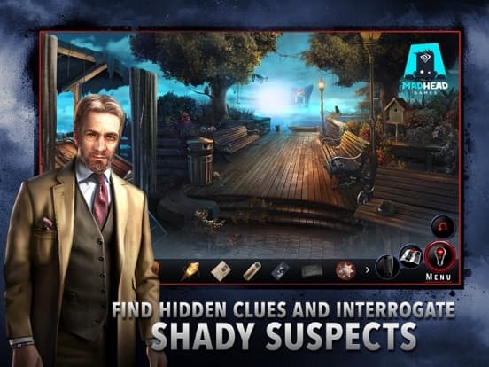 Adam Wolfe: Dark Detective Mystery Game (Full) screenshot 2