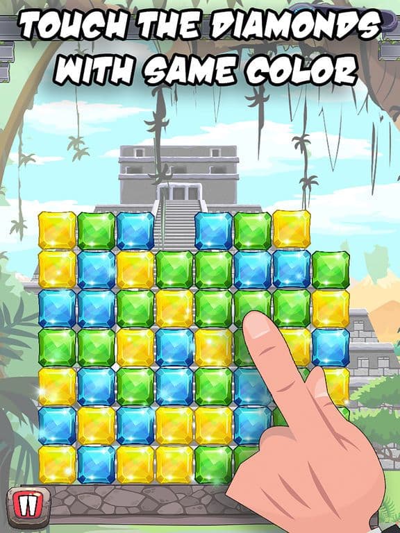 Diamond Crush Blast - Lost Treasure Quest screenshot 2