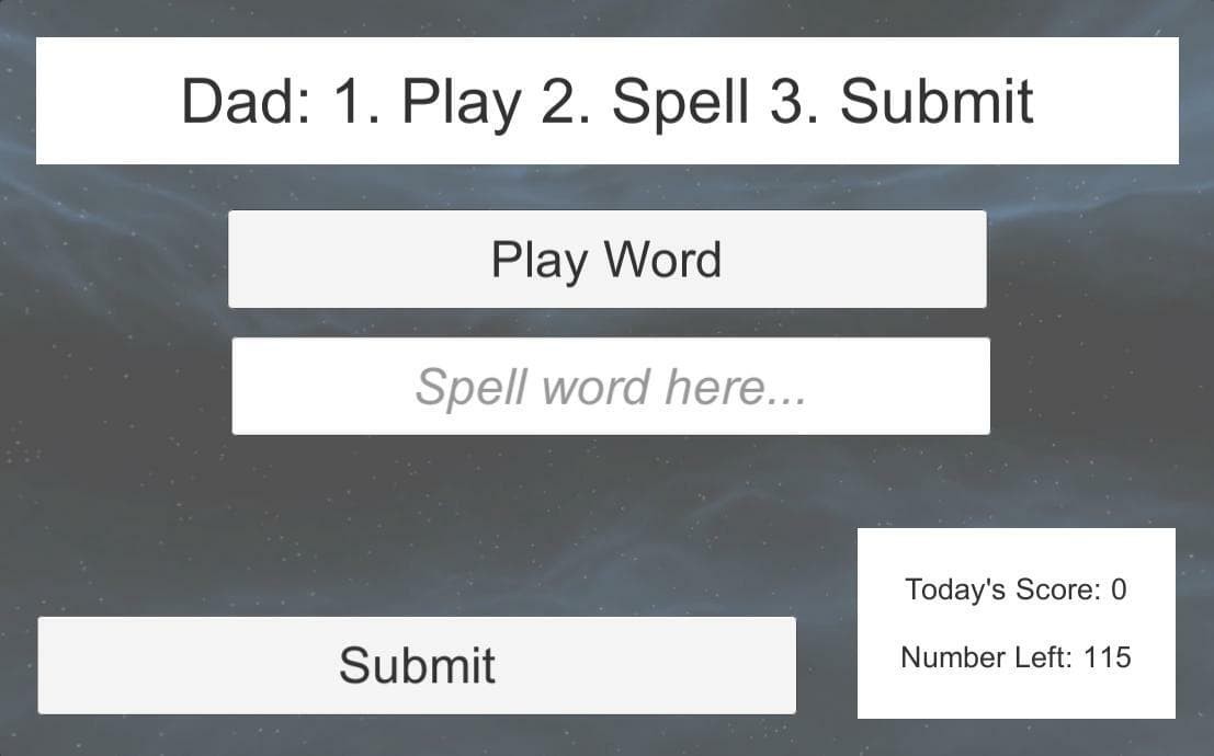 Spelling screenshot 2