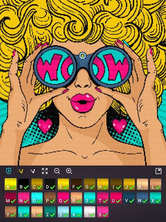 Cross-Stitch: Color by Number screenshot 4