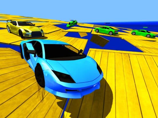 SPLEEF CAR DERBY - Dontt Fall In The Water screenshot 2
